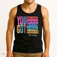 2You Got This DonT Stress Rock The Test Test Day Tank Top thumb 3