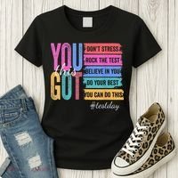 2You Got This DonT Stress Rock The Test Test Day Women's T-Shirt thumb 3