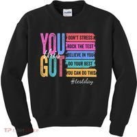 2You Got This DonT Stress Rock The Test Test Day Kids Sweatshirt thumb 0