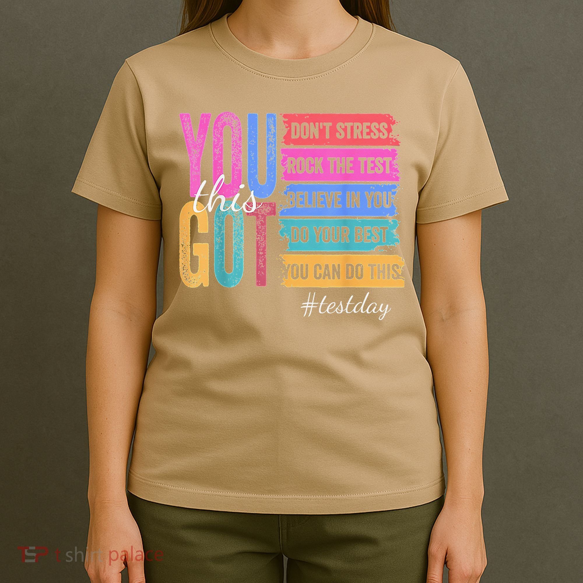 2You Got This DonT Stress Rock The Test Test Day T-Shirt