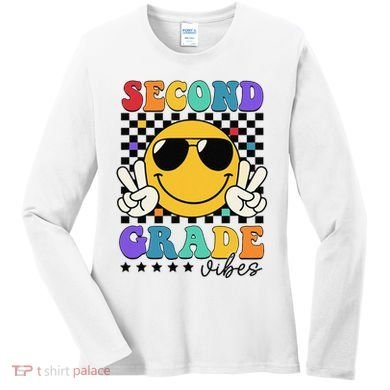 2nd Grade Teacher First Day Second Grade Women's Long Sleeve Shirt