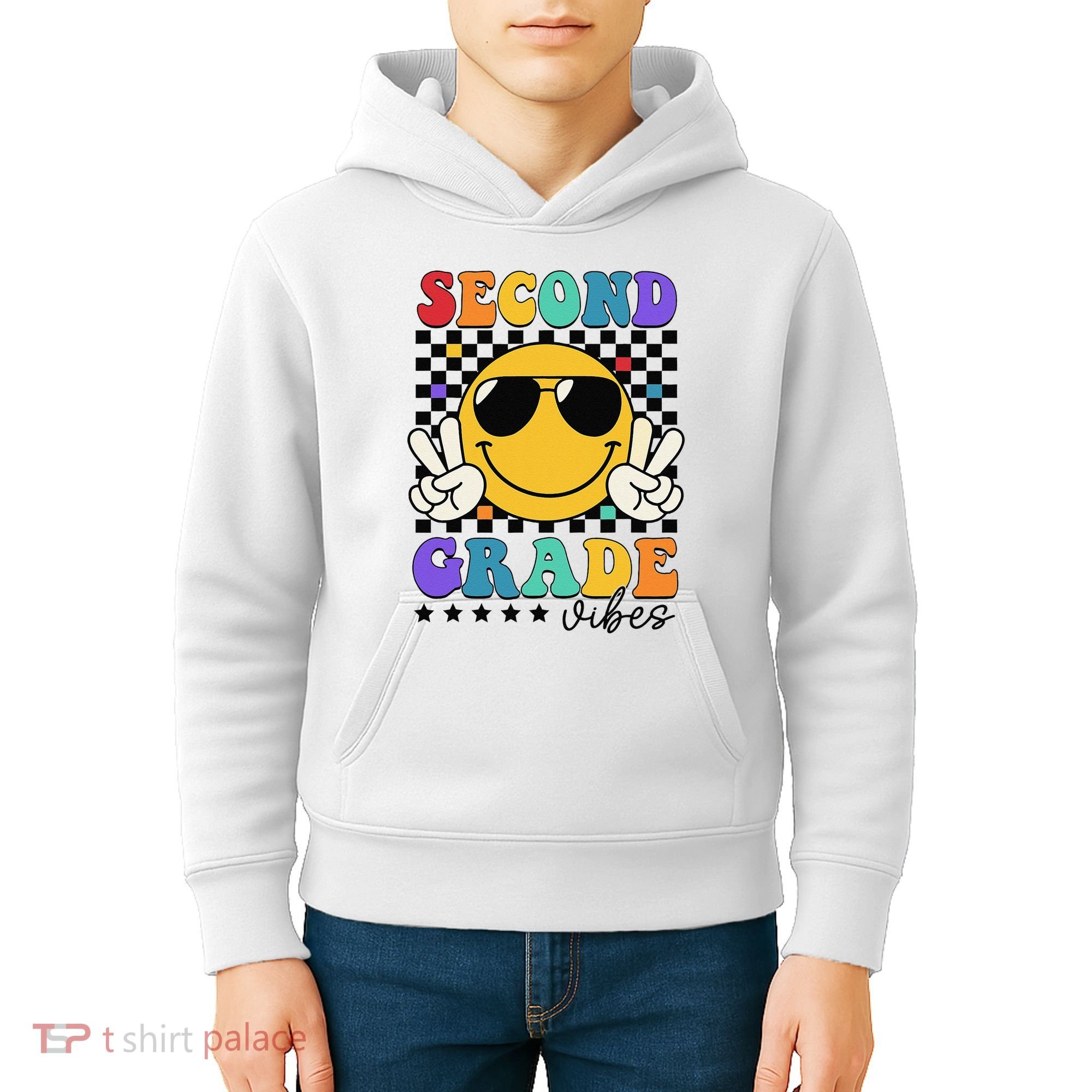 2nd Grade Teacher First Day Second Grade Kids Hoodie