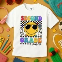 2nd Grade Teacher First Day Second Grade Kids T-Shirt thumb 3