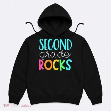 2nd grade teacher, second grade rocks Hoodie