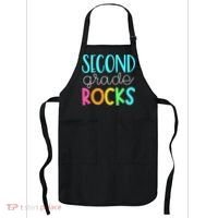 2nd grade teacher, second grade rocks Apron thumb 0