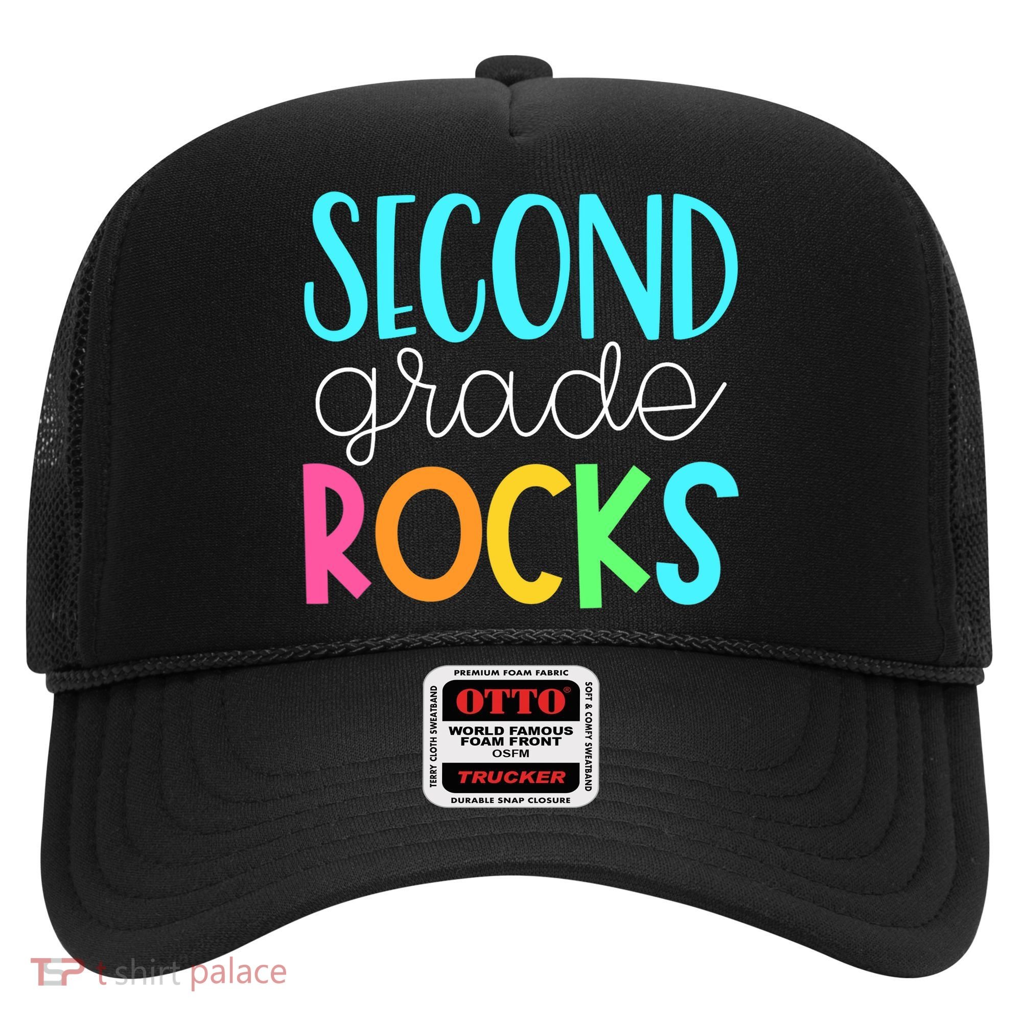 2nd grade teacher, second grade rocks Hat