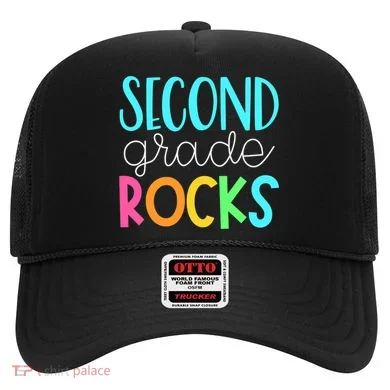2nd grade teacher, second grade rocks Hat