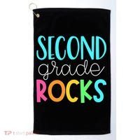 2nd grade teacher, second grade rocks Golf Towel thumb 0