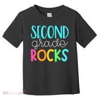 2nd grade teacher, second grade rocks Toddler T-Shirt thumb 0