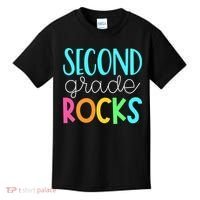 2nd grade teacher, second grade rocks Kids T-Shirt thumb 0