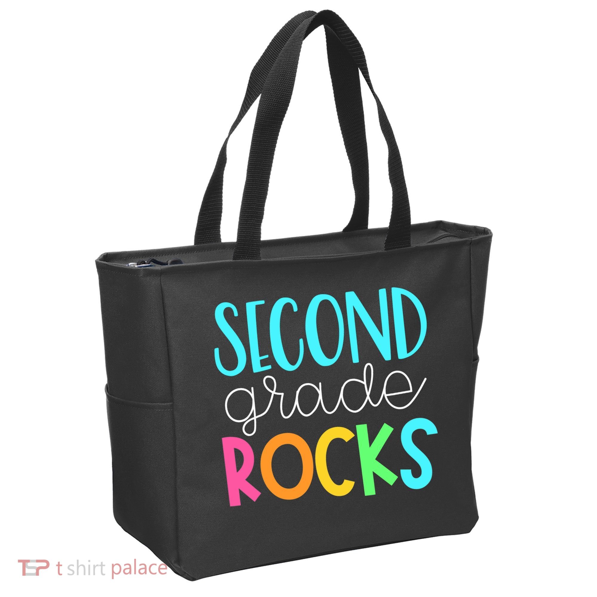 2nd grade teacher, second grade rocks Tote Bag