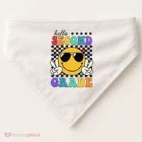 2nd Grade Teachers First Day Second Grade USA-Made Doggie Bandana thumb 0