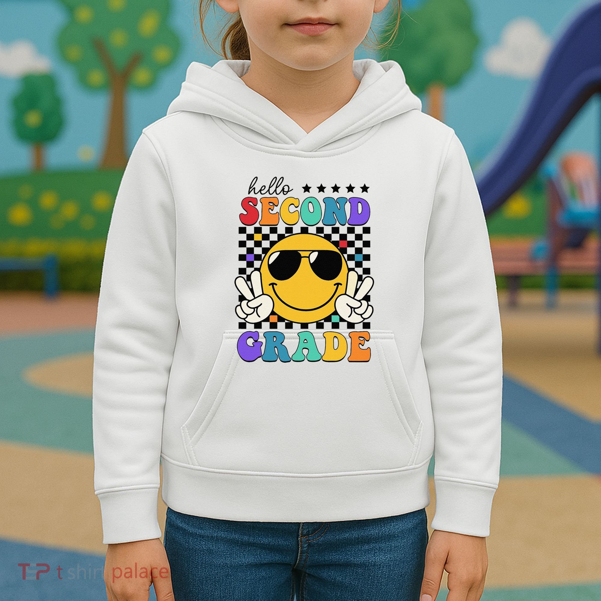 2nd Grade Teachers First Day Second Grade Kids Hoodie