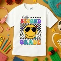 2nd Grade Teachers First Day Second Grade Kids T-Shirt thumb 3