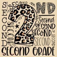 2nd Grade Typography Second Grade Teacher Back To School Tote Bag thumb 4