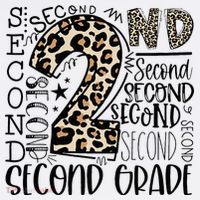 2nd Grade Typography Second Grade Teacher Back To School Doggie Tank thumb 4