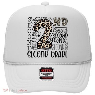 2nd Grade Typography Second Grade Teacher Back To School Hat