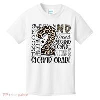 2nd Grade Typography Second Grade Teacher Back To School Kids T-Shirt thumb 0