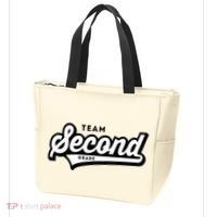 2nd Grade Team School Teacher Second Baseball Style Tote Bag thumb 3