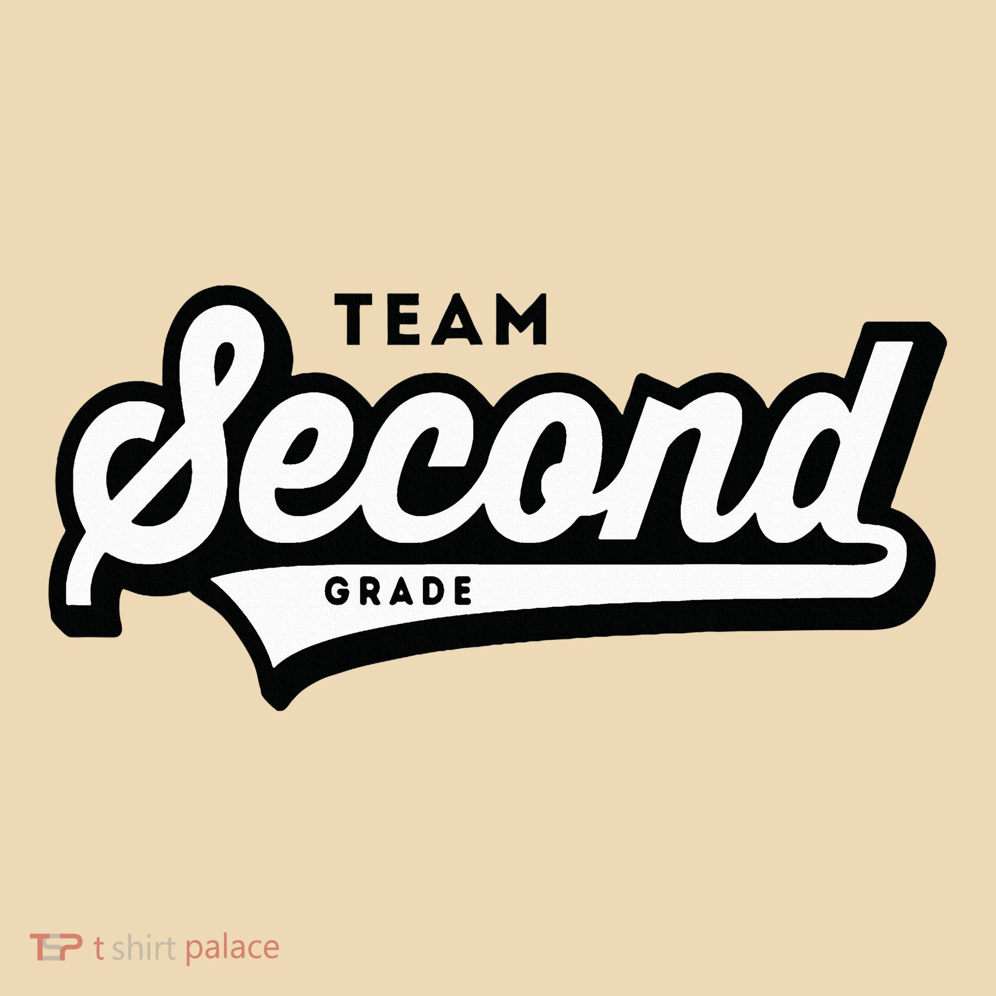2nd Grade Team School Teacher Second Baseball Style Tote Bag
