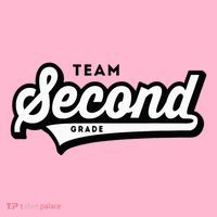 2nd Grade Team School Teacher Second Baseball Style Coaster thumb 2