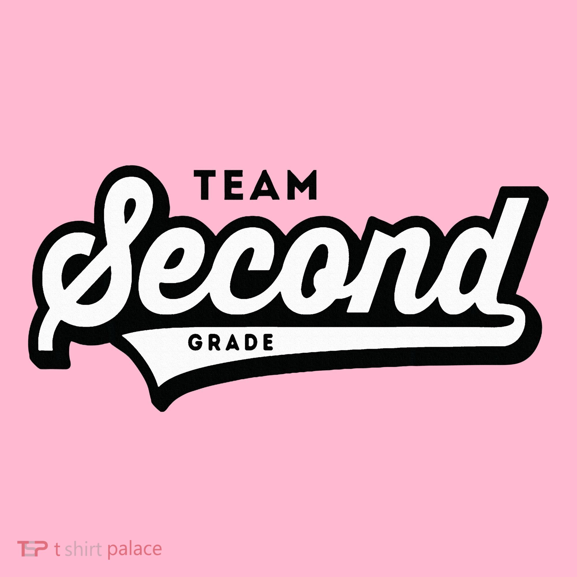 2nd Grade Team School Teacher Second Baseball Style Coaster