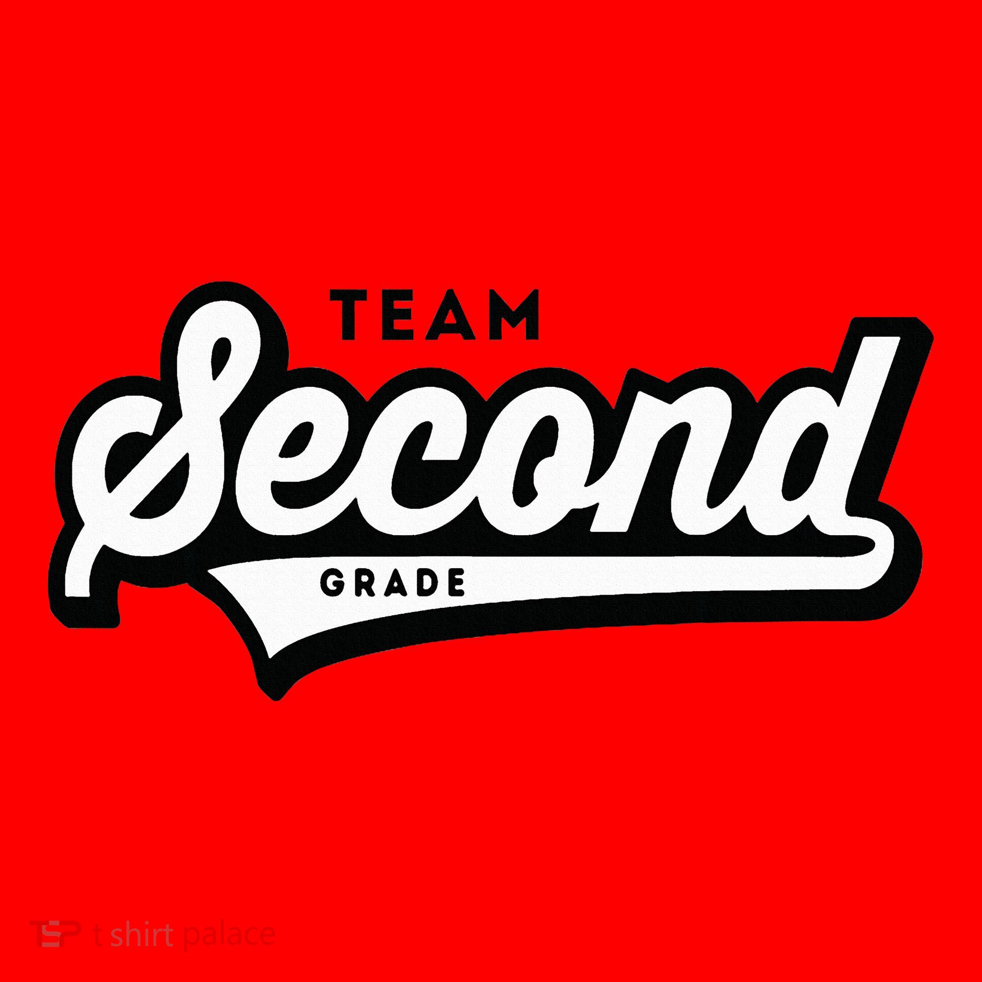 2nd Grade Team School Teacher Second Baseball Style Santa Hat