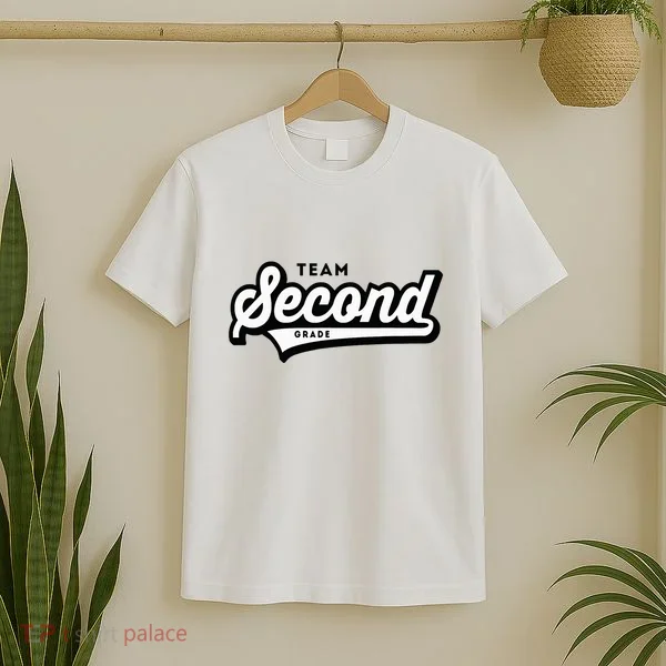 2nd Grade Team School Teacher Second Baseball Style T-Shirt