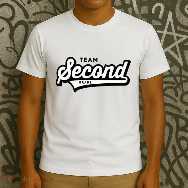 2nd Grade Team School Teacher Second Baseball Style T-Shirt