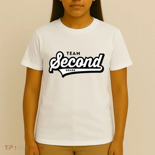 2nd Grade Team School Teacher Second Baseball Style T-Shirt