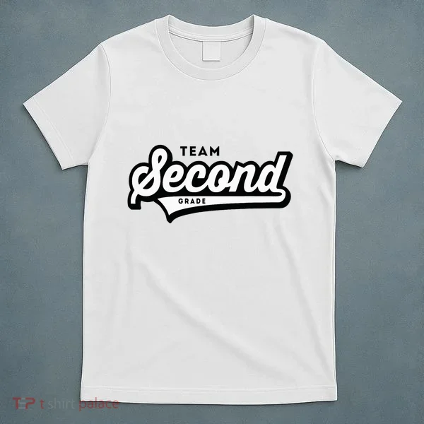 2nd Grade Team School Teacher Second Baseball Style T-Shirt
