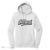 2nd Grade Team School Teacher Second Baseball Style Women's Hoodie thumb 0