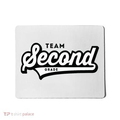 2nd Grade Team School Teacher Second Baseball Style Mousepad