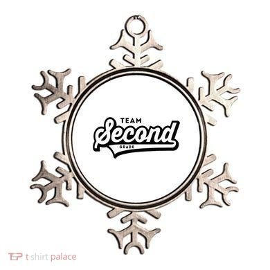 2nd Grade Team School Teacher Second Baseball Style Ornament