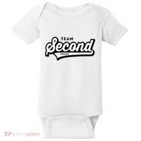 2nd Grade Team School Teacher Second Baseball Style Baby Bodysuit thumb 0