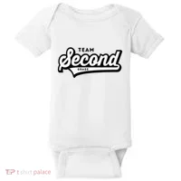 2nd Grade Team School Teacher Second Baseball Style Baby Bodysuit thumb 0