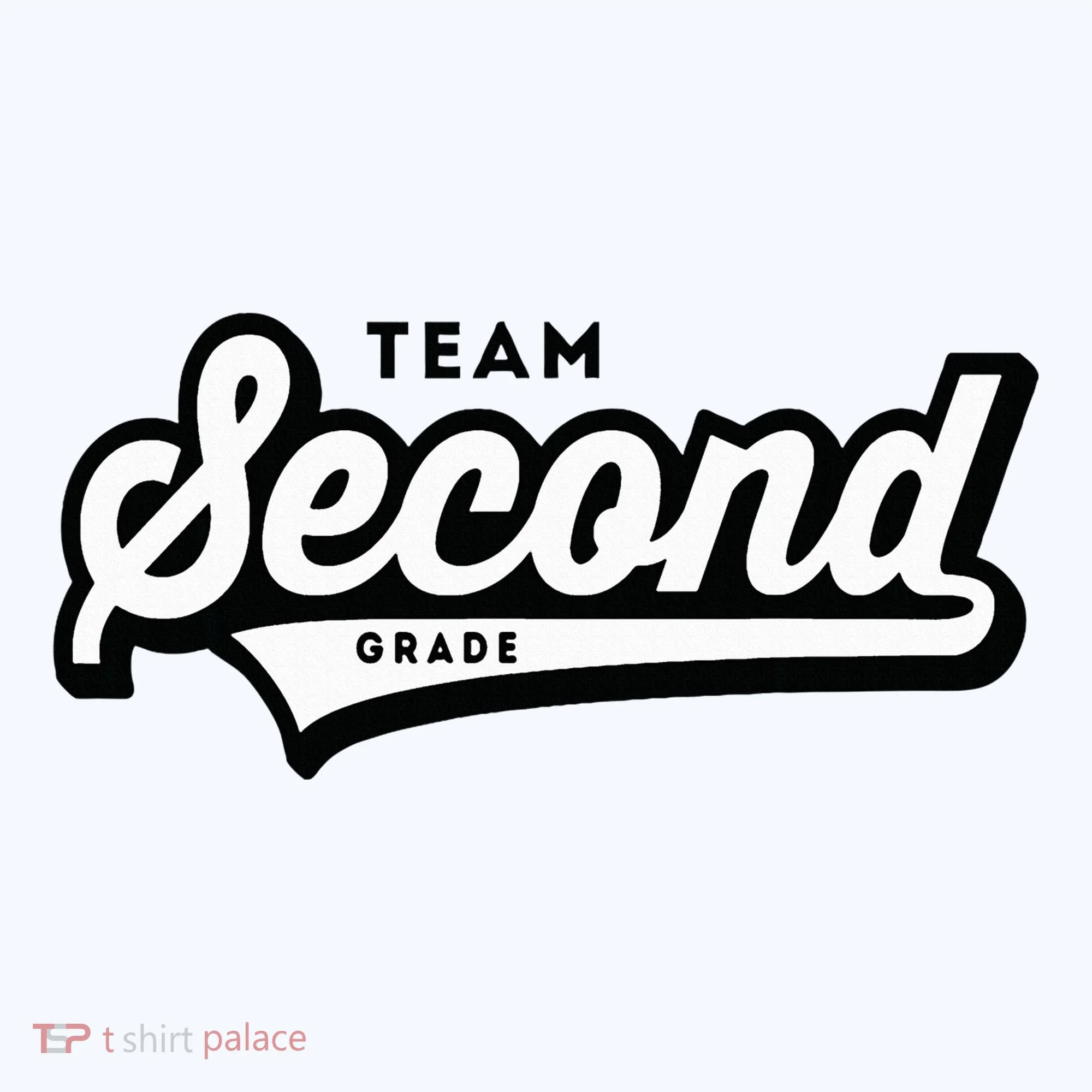 2nd Grade Team School Teacher Second Baseball Style Baby Bodysuit