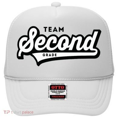 2nd Grade Team School Teacher Second Baseball Style Hat