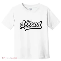 2nd Grade Team School Teacher Second Baseball Style Toddler T-Shirt thumb 0