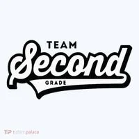 2nd Grade Team School Teacher Second Baseball Style Toddler T-Shirt thumb 4