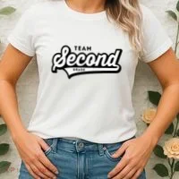 2nd Grade Team School Teacher Second Baseball Style Women's T-Shirt thumb 2