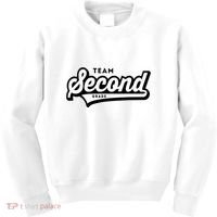 2nd Grade Team School Teacher Second Baseball Style Kids Sweatshirt thumb 0