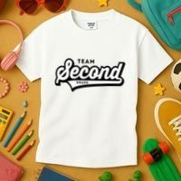 2nd Grade Team School Teacher Second Baseball Style Kids T-Shirt thumb 3
