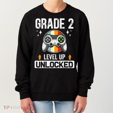 2nd Grade Unlocked Level Up Back To School Second Grade Women's Sweatshirt