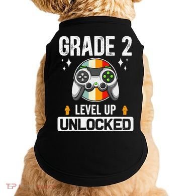 2nd Grade Unlocked Level Up Back To School Second Grade Doggie Tank