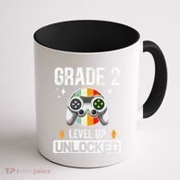 2nd Grade Unlocked Level Up Back To School Second Grade Coffee Mug thumb 1