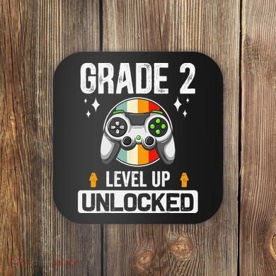 2nd Grade Unlocked Level Up Back To School Second Grade Coaster