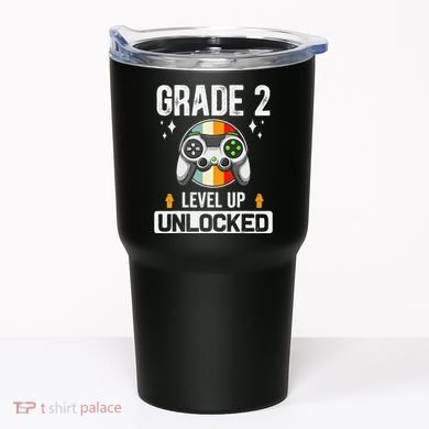2nd Grade Unlocked Level Up Back To School Second Grade Tumbler