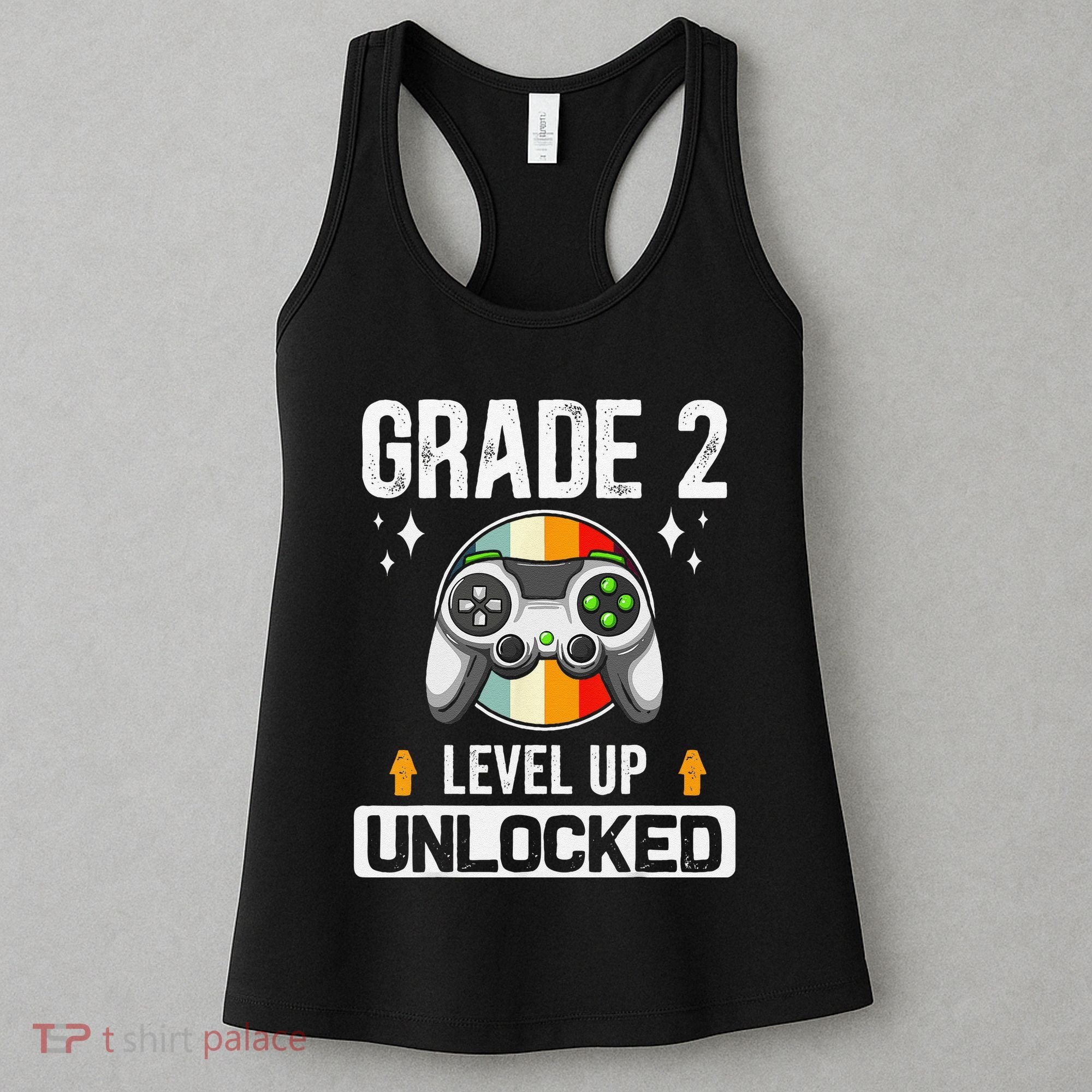 2nd Grade Unlocked Level Up Back To School Second Grade Women's Tank Top