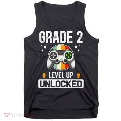 2nd Grade Unlocked Level Up Back To School Second Grade Tank Top
